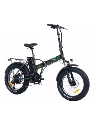 Corelli Broster Kalın Teker Elektrikli Bisiklet Yeşil