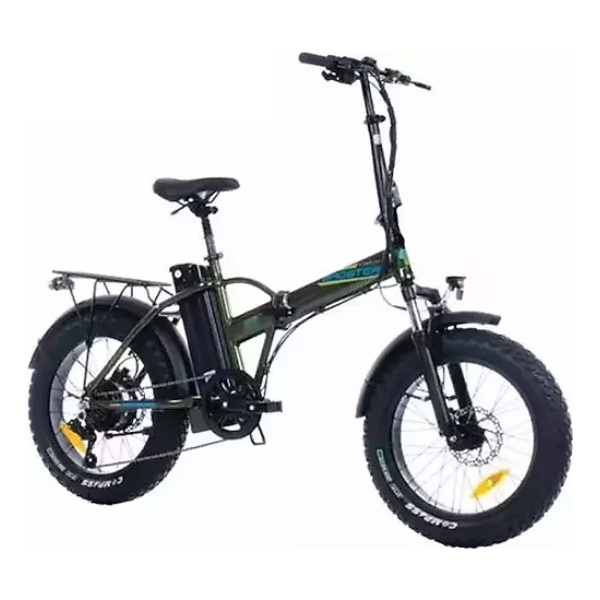 Corelli Broster Kalın Teker Elektrikli Bisiklet Yeşil