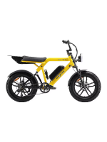 Ape Ryder Colobus Kalın Teker Elektrikli Bisiklet Sarı