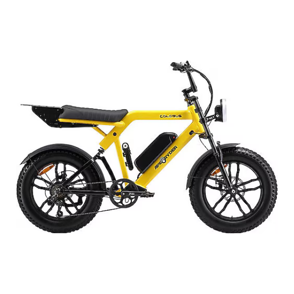 Ape Ryder Colobus Kalın Teker Elektrikli Bisiklet Sarı