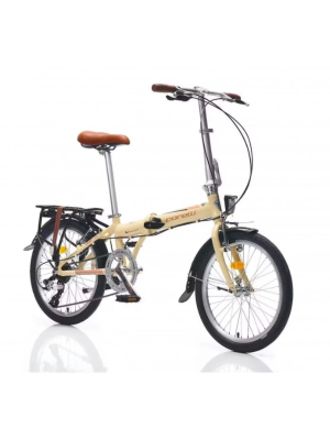 Corelli Just 1.0 20 Jant Katlanır Bisiklet Krem - Kahverengi