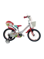 Corelli Lovely 16 Jant Çocuk Bisikleti Beyaz - Kırmızı