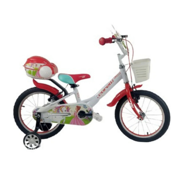 Corelli Lovely 20 Jant Çocuk Bisikleti Beyaz - Kırmızı