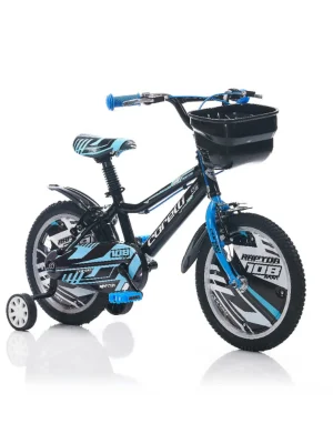 Corelli Raptor 20 Jant Çocuk Bisikleti Siyah - Turquaz