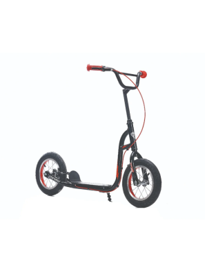 Corelli Slippy 12 Jant 2 Tekerli Çocuk Scooter Siyah - Kırmızı