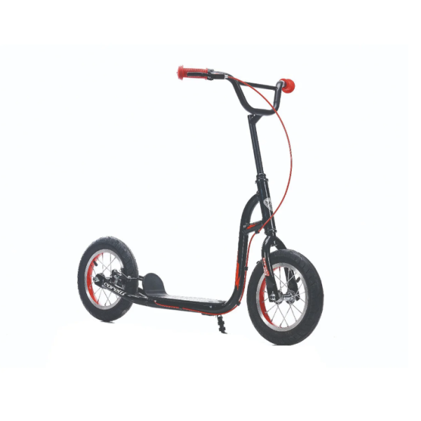 Corelli Slippy 12 Jant 2 Tekerli Çocuk Scooter Siyah - Kırmızı