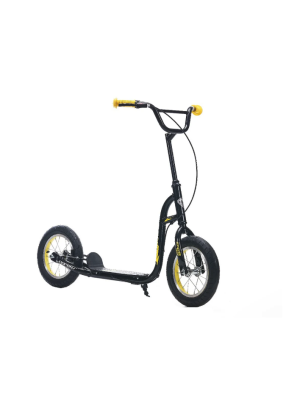 Corelli Slippy 12 Jant 2 Tekerli Çocuk Scooter Siyah - Sarı