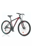 Corelli Snoop 5.0 24 Vites 27.5 Jant Erkek Dağ Bisikleti Siyah - Neon Turuncu