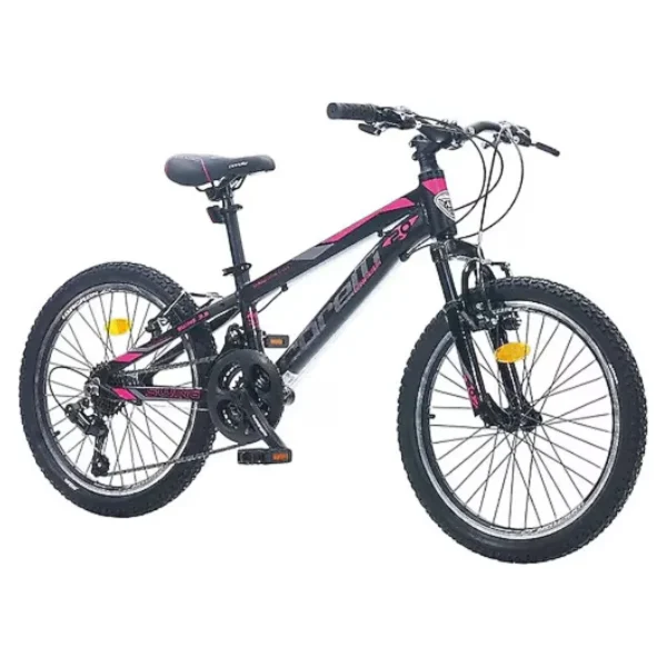 Corelli Swing 3.2 V 21 Vites 20 Jant Çocuk Dağ Bisikleti Siyah - Fuşya