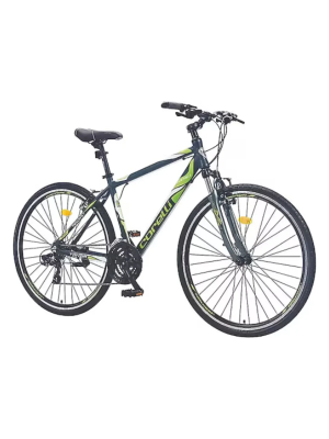 Corelli Trivor 1.0 V 21 Vites 28 Jant Tur Bisikleti Siyah - Yeşil