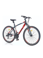 Corelli Trivor 5.1 V 21 Vites 28 Jant Tur Bisikleti Kırmızı - Gri