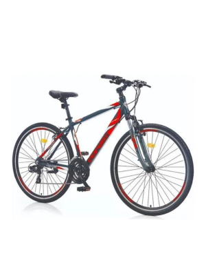 Corelli Trivor 1.0 V 21 Vites 28 Jant Tur Bisikleti Kırmızı - Gri