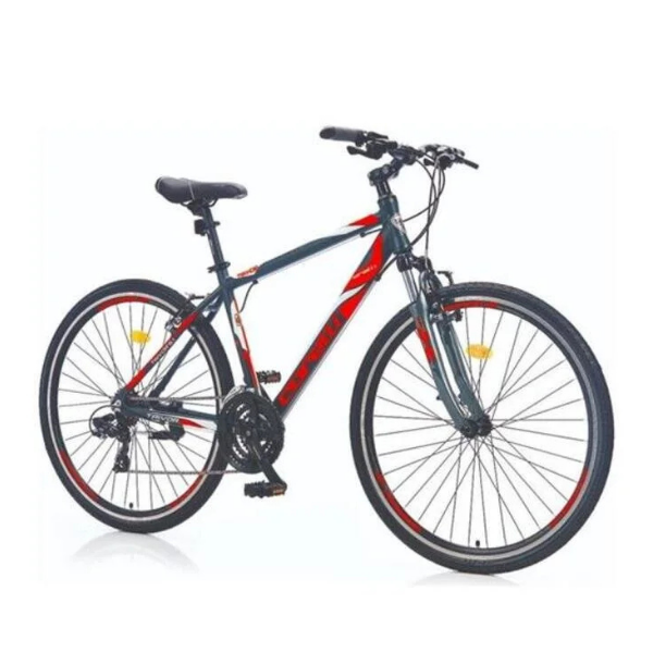 Corelli Trivor 5.1 V 21 Vites 28 Jant Tur Bisikleti Kırmızı - Gri