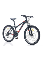 Corelli Via Lady 1.0 26 Jant Dağ Bisikleti Siyah - Kırmızı