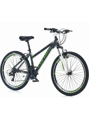 Corelli Via Lady 1.0 26 Jant Dağ Bisikleti Siyah - Yeşil