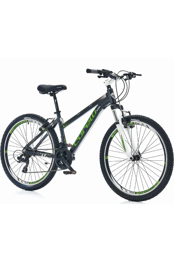 Corelli Via Lady 1.0 26 Jant Dağ Bisikleti Siyah - Yeşil
