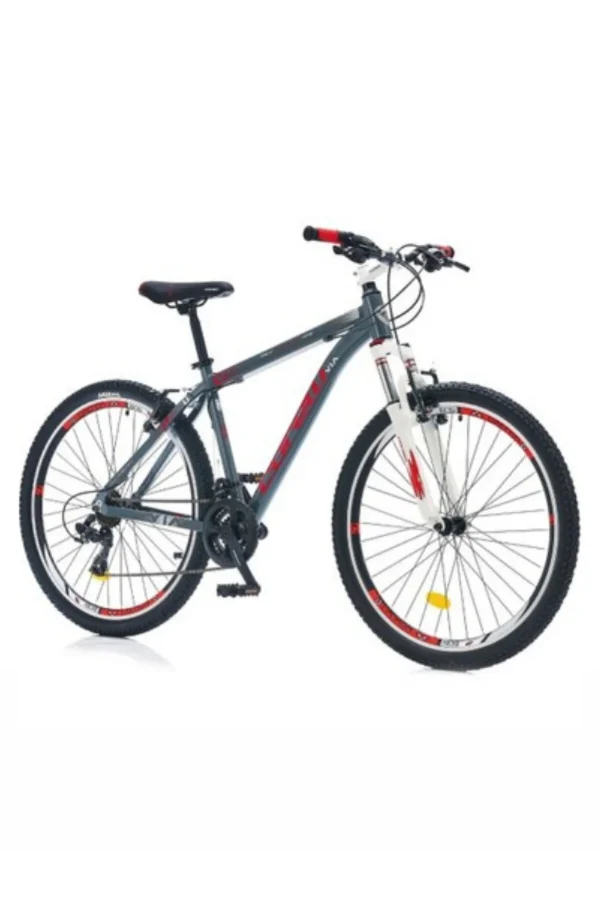 Corelli Via Lady 1.1 24 Jant Dağ Bisikleti Siyah - Kırmızı