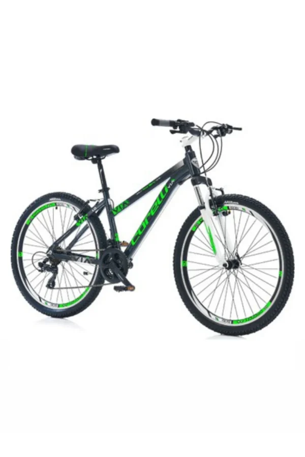 Corelli Via Lady 1.1 24 Jant Dağ Bisikleti Siyah - Yeşil