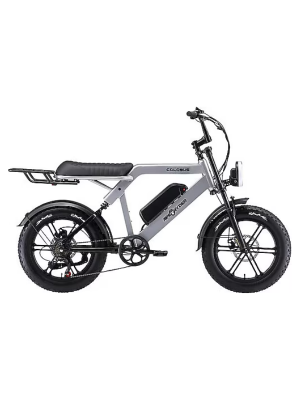 Ape Ryder Colobus Kalın Teker Elektrikli Bisiklet Gri