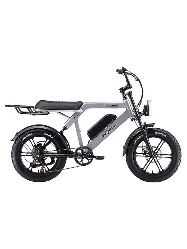 Ape Ryder Colobus Kalın Teker Elektrikli Bisiklet Gri