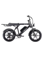 Ape Ryder Colobus Kalın Teker Elektrikli Bisiklet Siyah