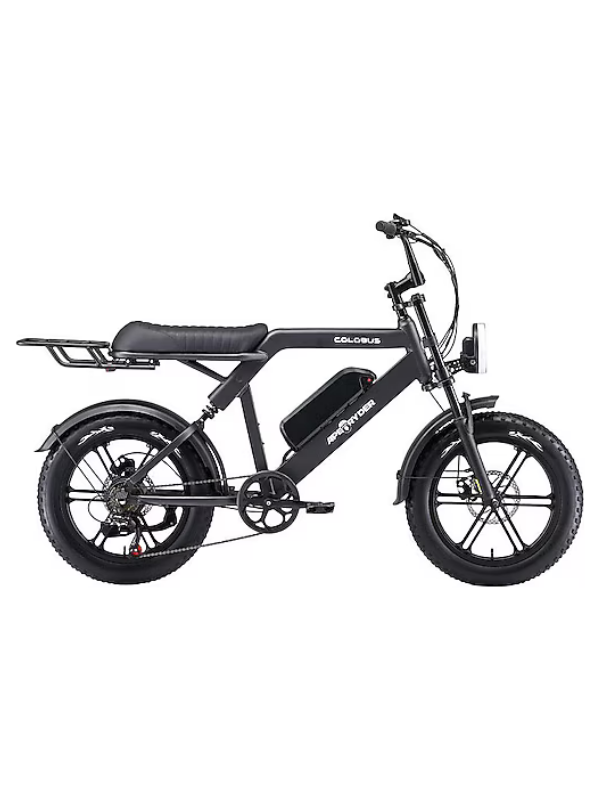 Ape Ryder Colobus Kalın Teker Elektrikli Bisiklet Siyah
