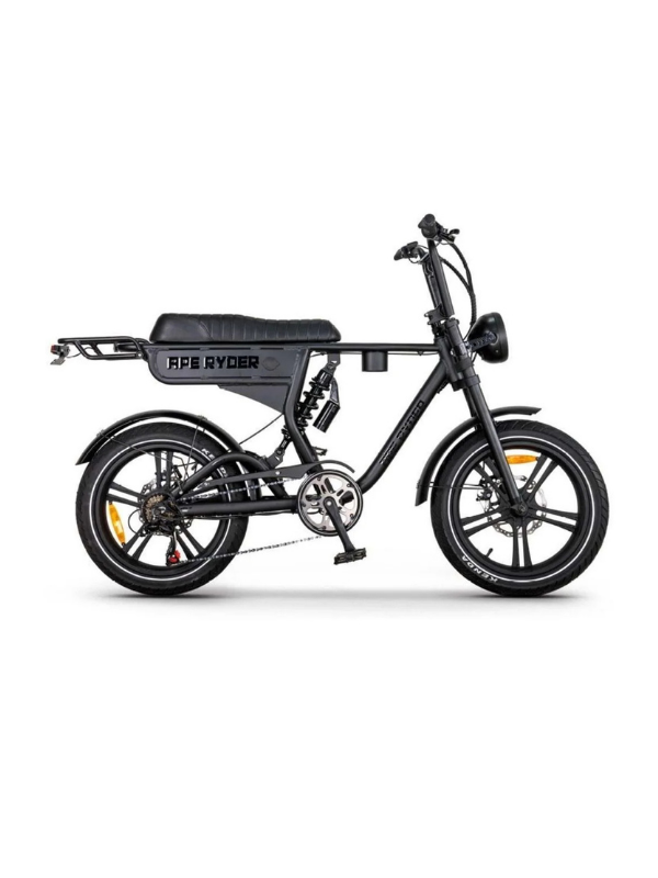 Ape Ryder DC 20 Kalın Teker Elektrikli Bisiklet Siyah