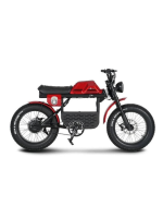 Ape Ryder Gibbon Kalın Teker Elektrikli Bisiklet Kırmızı