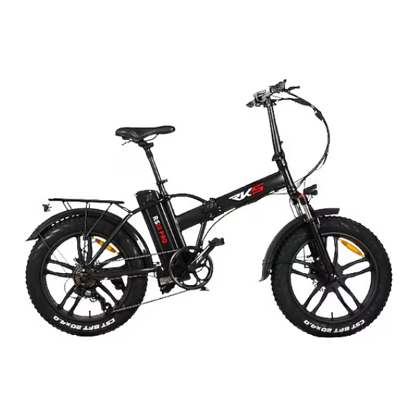 RKS RS3 Pro Kalın Teker Elektrikli Bisiklet Siyah