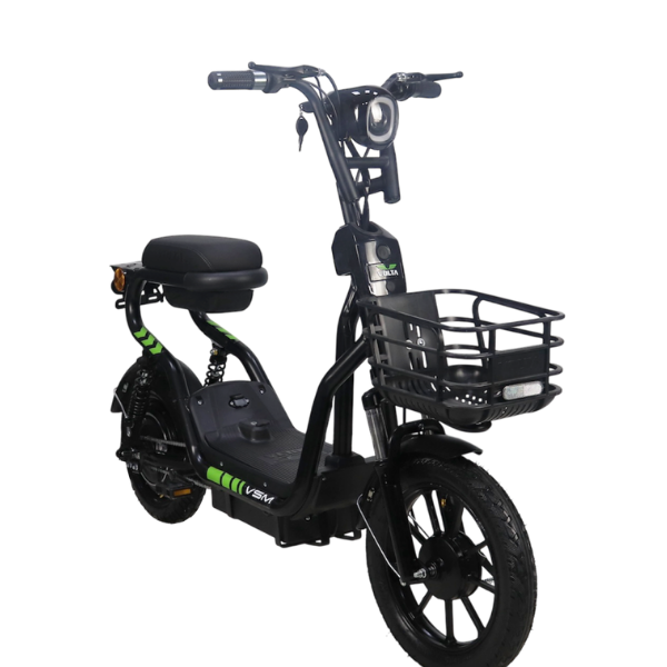 Volta VSM Elektrikli Moped Siyah